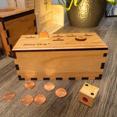 Creative Crafthouse Penny Drop Game premium in-use scene with family