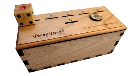 Creative Crafthouse Penny Drop Game premium side view showing sturdy craftsmanship