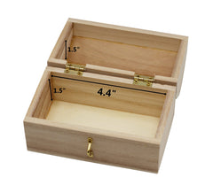 Creative Hobbies fully assembled treasure box ready to decorate and use