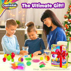 Soaking step for Creative Kids Magic Bouncy Balls to shape the balls