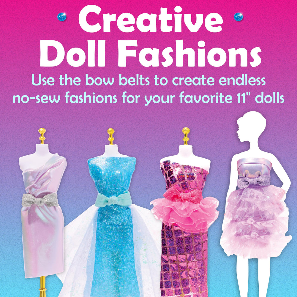 Creativity for Kids Glam Studio dress designs on a stylish mannequin