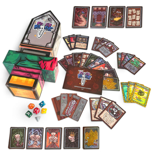 Creator Ink Fool’s Blade box exterior showcases collectible packaging for fans.