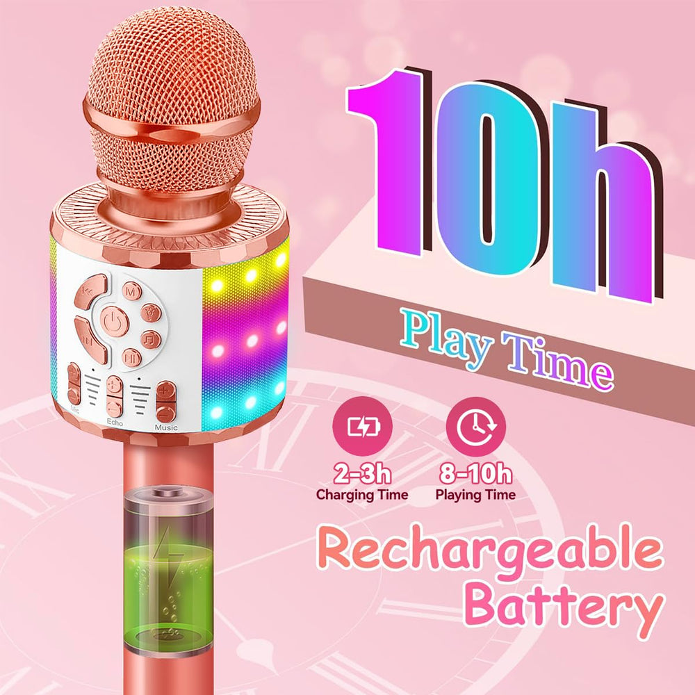 Creattop gift-ready karaoke mic packaging for birthdays and holidays