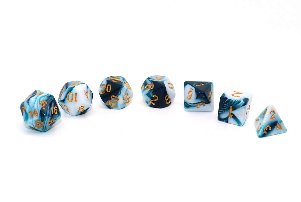 CREEBUY colorful acrylic dice support easy differentiation and consistent spins.