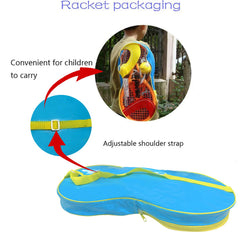 Crefotu kids tennis play setup image for home practice