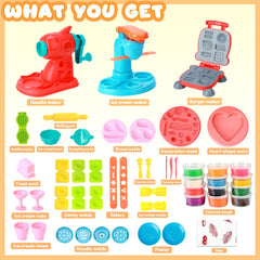 Crelloci modeling compound is durable color dough for crafting