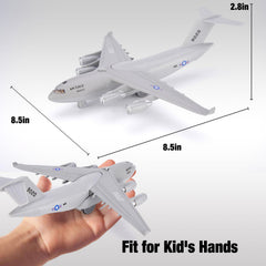 Crelloci Air Force plane rear view demonstrating balanced design