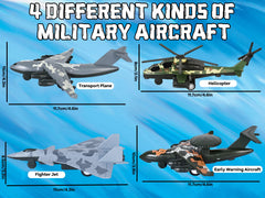 Crelloci army airplane toy camouflage collection offers durable, kid-friendly aviation play.