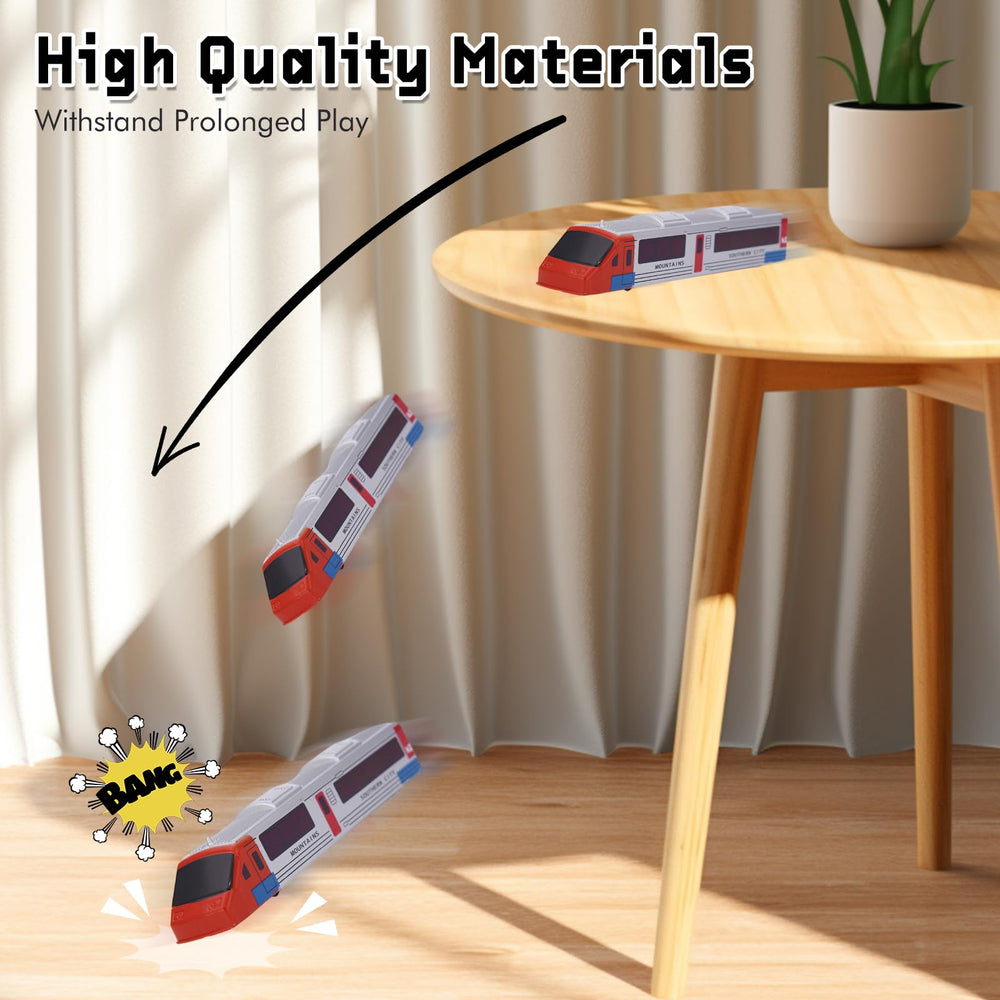 Crelloci Bullet Train compact size five inches ideal for travel.