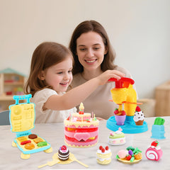 Crelloci child-friendly dough tools support confident, independent crafting.