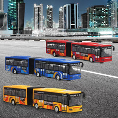 Crelloci City Bus Toy safe edges and smooth finish for kids