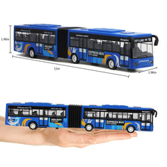 Crelloci City Bus Toy size and dimensions suited for small hands and easy grip.
