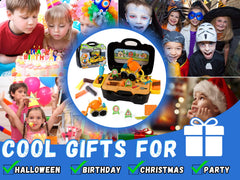 Crelloci construction playset supports pretend play and cooperative games.