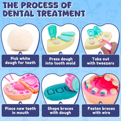 Crelloci dental tools for role-play and storytelling during sessions.