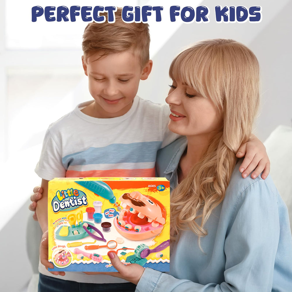 Crelloci kids playing with dough set inspires creative, hands-on learning.