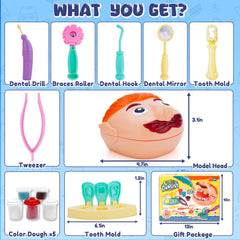 Crelloci toothbrush supports dental hygiene storytelling during play.