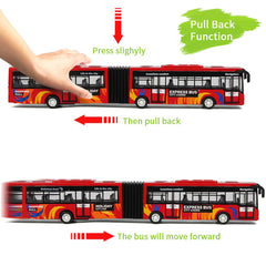 Crelloci articulated city bus design fits small hands for easy handling