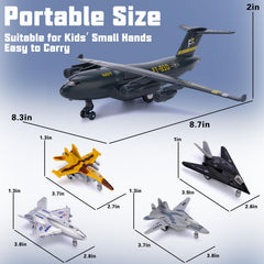 Crelloci gift-ready airplane set for kids ages 3+ for imaginative aviation play.