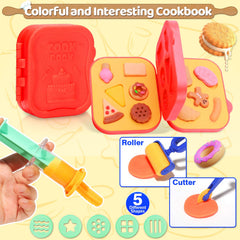 Crelloci stamper and tools ready for kid-friendly kitchen pretend play