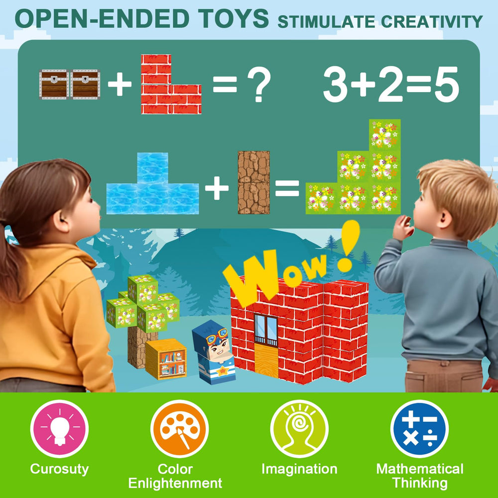 Crifeton Magnetic Blocks—food-grade ABS with water-based paint for safety.
