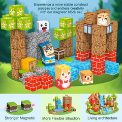 Crifeton Magnetic Blocks—STEM learning through screen-free, hands-on play.