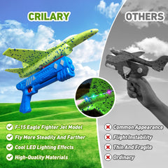 CRILARY fighter jet side profile for dynamic park launches.