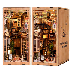 CRIOLPO Book Nook Kit izakaya scene adds cozy shelf decor and intrigue