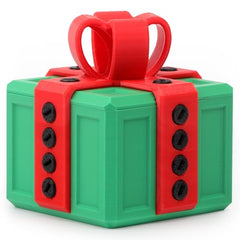 Critigulf gag prank box with 3D screws green and red design for playful challenge