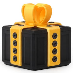 Critigulf gift box in black and gold finish for a memorable gag gift.