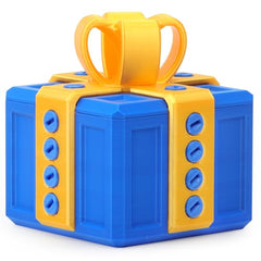 critigulf prank box screws closeup showing 3D design and challenge