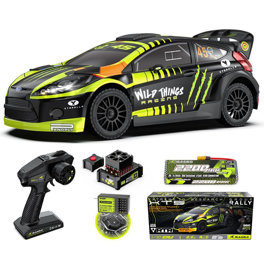 CROBOLL RLAARLO brushless motor close-up for high-speed performance.
