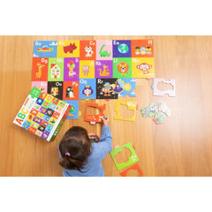 Crocodile Creek 50-piece puzzle designed for ages 4-6 with big pieces for little hands