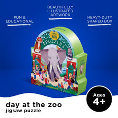 Crocodile Creek Above and Below large puzzle pieces designed for little fingers