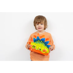 Crocodile Creek Dino Land puzzle pieces—bright, kid-friendly pieces for little hands
