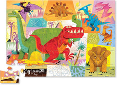 Crocodile Creek heavy-duty storage box keeps puzzle pieces organized after play