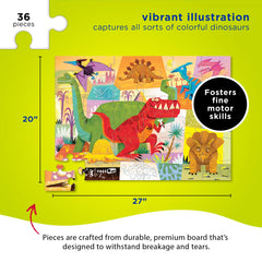 Crocodile Creek large pieces are easy for little fingers to grasp