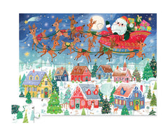 Crocodile Creek Santa's Sleigh storage box to keep pieces organized.