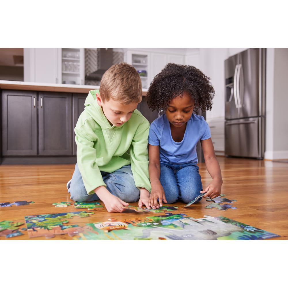 Crocodile Creek Wild Kingdom puzzle for early learners, helping focus and problem solving.