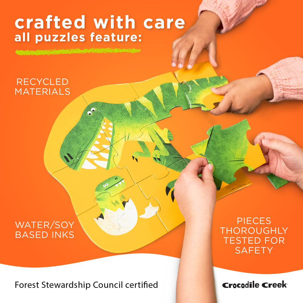 Crocodile Creek eco-friendly materials support safe, sustainable play.
