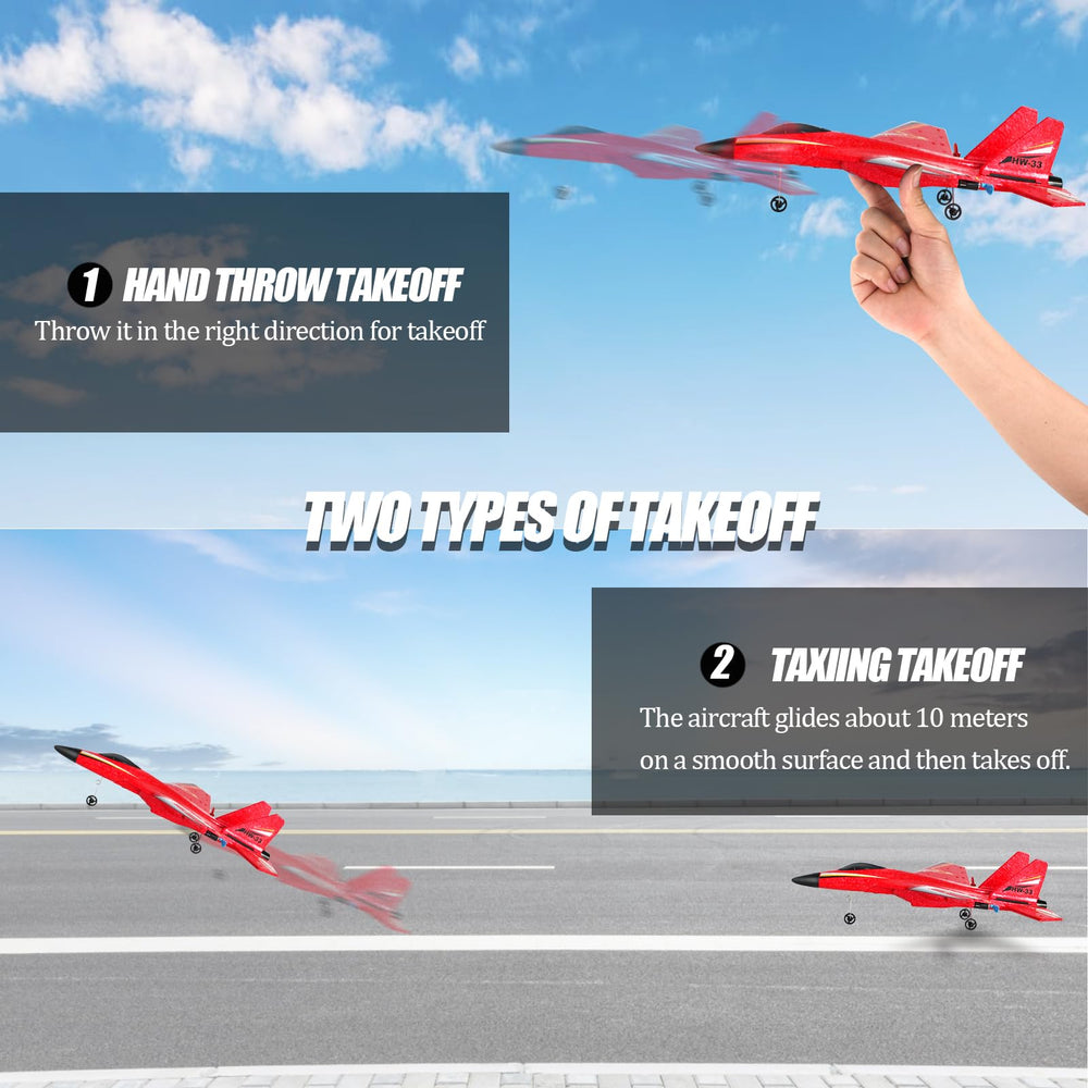 Crohorizon RC plane offering 10-15 minutes of flight time per battery.