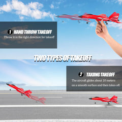 Crohorizon RC plane offering 10-15 minutes of flight time per battery.