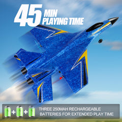 Crohorizon RC Plane 2.4GHz signal provides interference-free flying with friends.