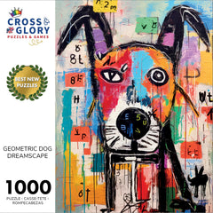 Cross & Glory 1000-piece satin-finish puzzle emphasizing bright colors