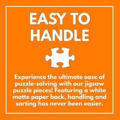 Cross & Glory Bengal Crossing finished puzzle displayed as wall art