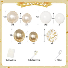 CROSSFINGERS 18-inch gold foil stars balloons add a sparkling centerpiece for photos.