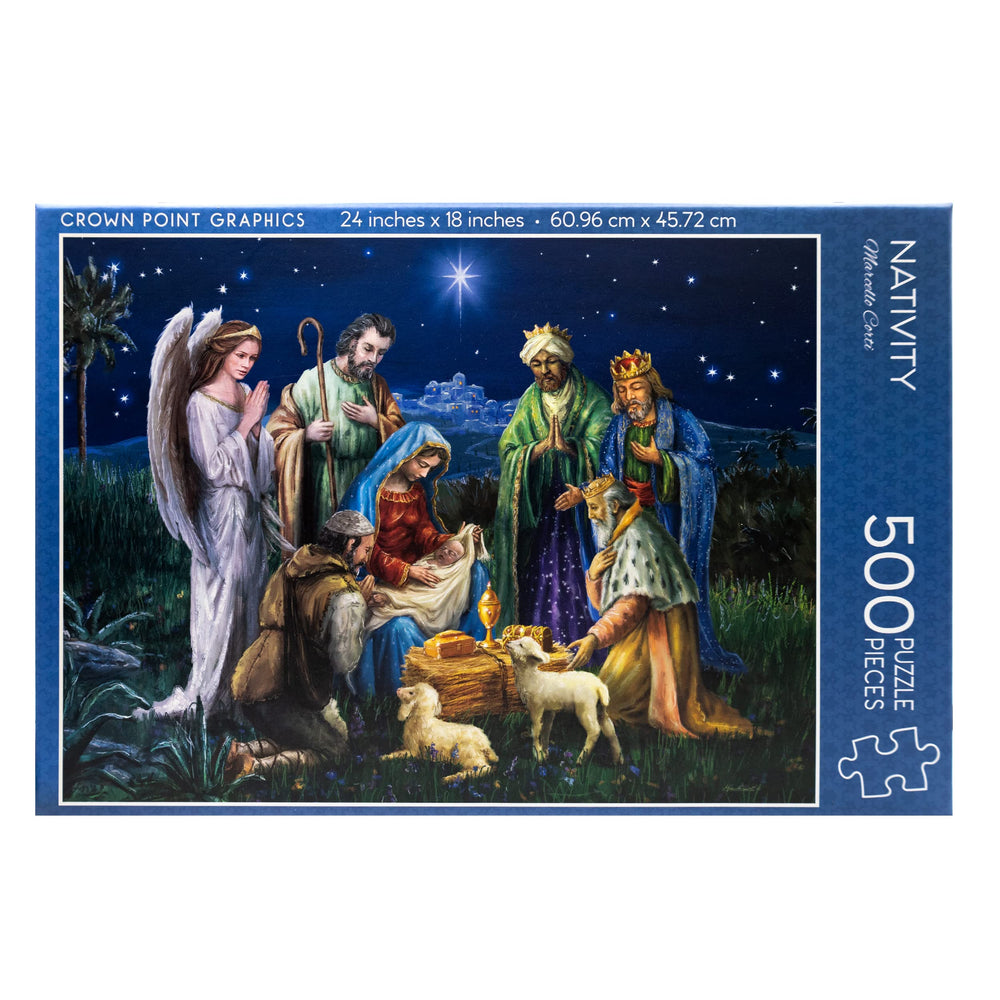 Crown Point Graphics finished size 24x18 inches ideal for wall display.