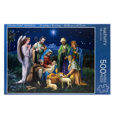 Crown Point Graphics finished size 24x18 inches ideal for wall display.