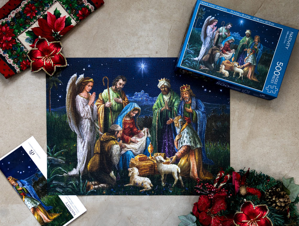 Crown Point Graphics makes a thoughtful Christmas gift for puzzle lovers.