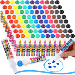 Crtiin bingo daubers 96pcs collection in bright colors for quick card decorating