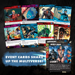 Cryptozoic DC Multiverse Box dividers and foam inserts organize your cards.